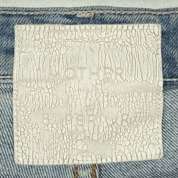 Mother Superior The Tomcat Jeans Size 25 Distressed Button Fly In The Confession - Picture 5 of 12
